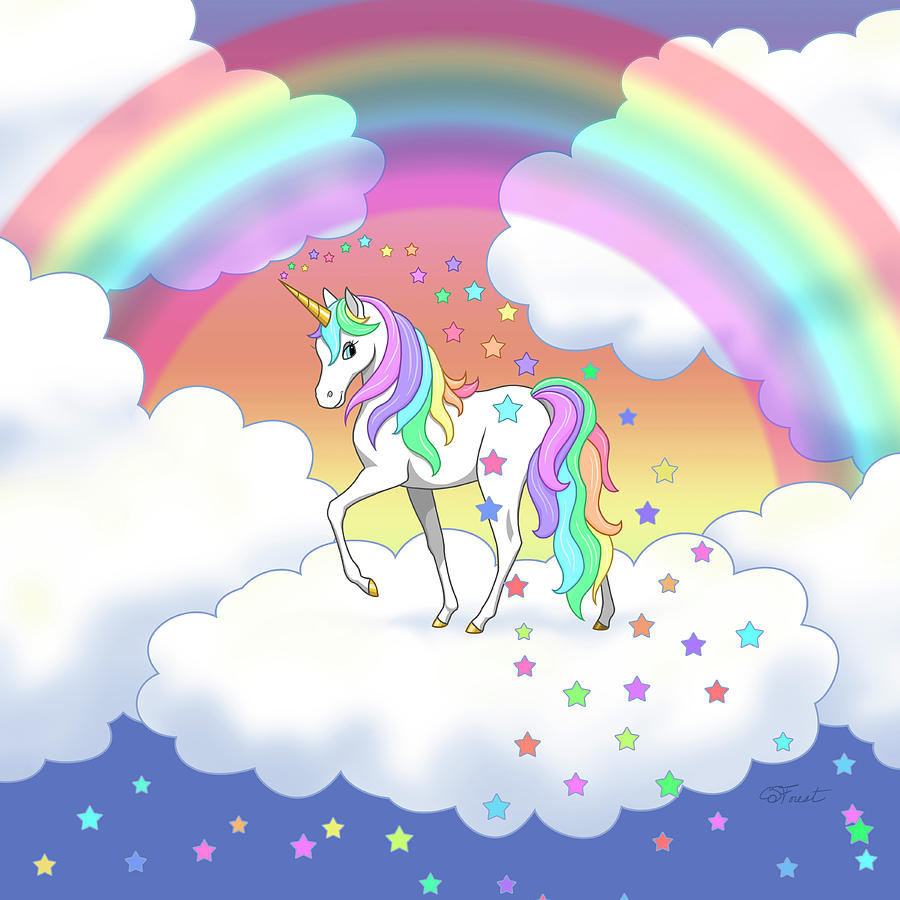 rainbow-unicorn-clouds-and-stars-crista-forest