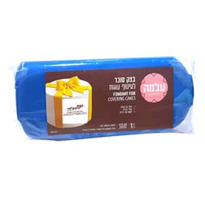 בצק סוכר עלמה 1 קג צבע כחול