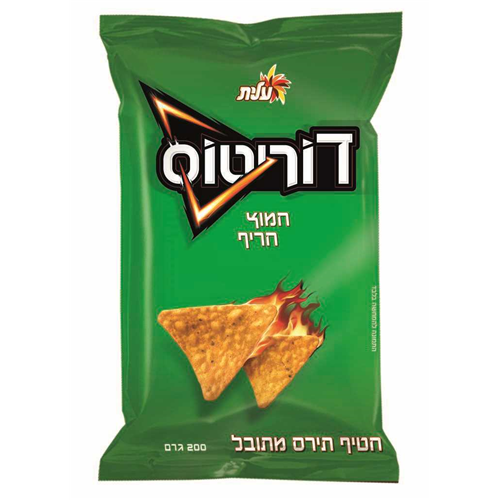 דוריטוס חמוץ חריף גדול  200גרם