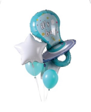 זר בלונים its a boy
