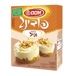 פודינג וניל אסם 80 גרם